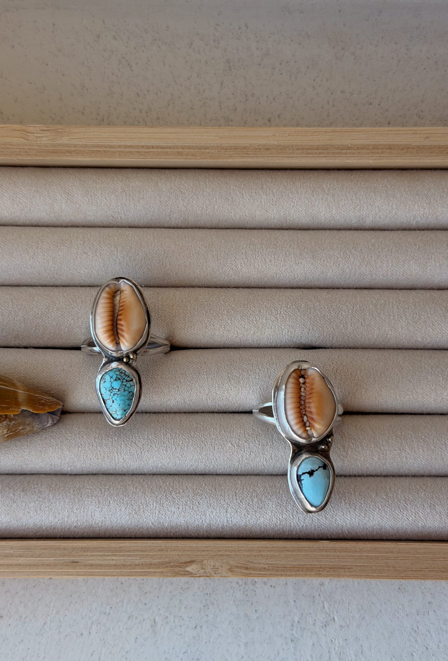 Cowrie Tide Ring