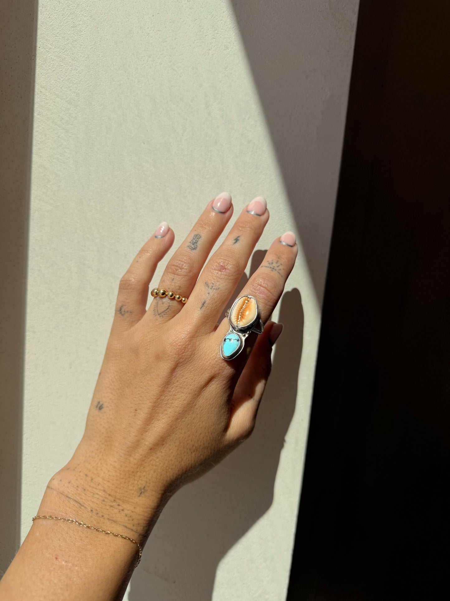 Cowrie Tide Ring
