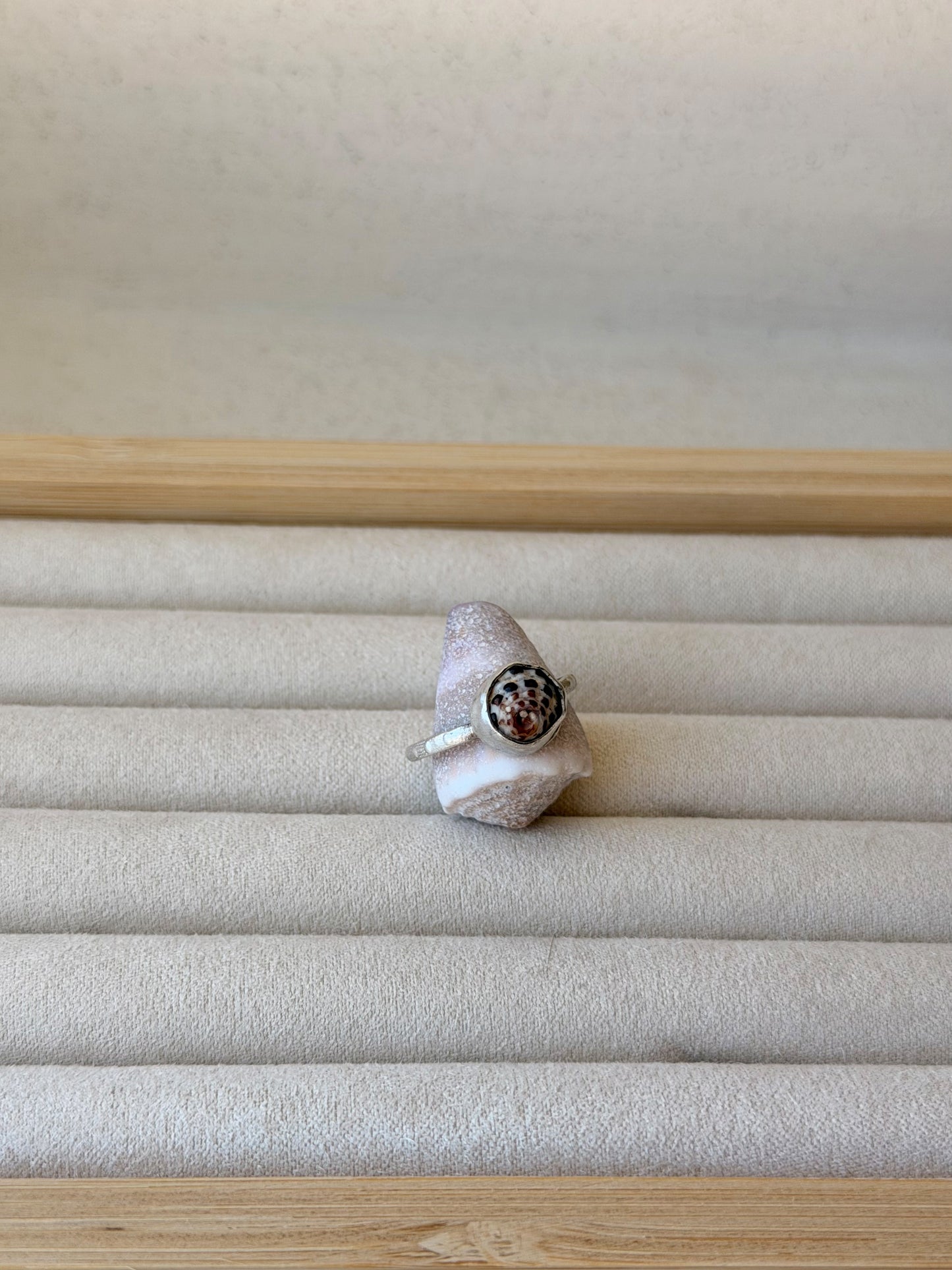 Leopard Shell Ring